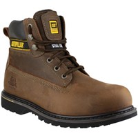 CAT Holton Brown Steel Toe Cap Men Safety Boots, UK 12, EU 47