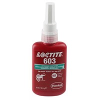 Loctite Green High Strength, Retaining Compound Urethane Methacrylate Liquid Bottle 50 ml, -55  +150 C Loctite