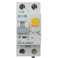 Eaton 1+N Pole Type B Residual Current Circuit Breaker with Overload Protection, 16A Concept, 10 kA