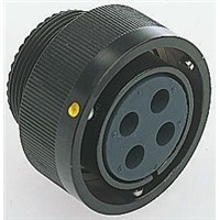 AB Connectors, ABCIR 25 Way Cable Mount MIL Spec Circular Connector Plug, Socket Contacts,Shell Size 24, Bayonet