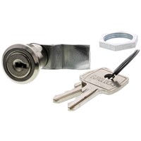 Euro-Locks a Lowe &amp;amp; Fletcher group Company Panel to Tongue Depth 15.5mm Nickel Camlock, Key to unlock