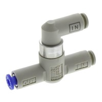 SMC Pneumatic Logic Element Function Fitting VR12 Series, 4mm Tube, 1 MPa Max Operating Pressure