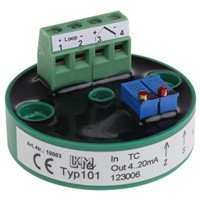 LKMelectronic LKM 101 Temperature Transmitter Thermocouples Type K Input, 24 V