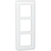 Legrand White 3 Gang Cover for Support Frame Faceplate