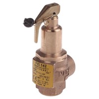Nabic Valve Safety Products 3bar Pressure Relief Valve With Female BSP 1/2 in BSP Female Connection and a BSP 1/2
