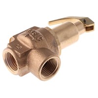 Nabic Valve Safety Products 4bar Pressure Relief Valve With Female BSP 1/2 in BSP Female Connection and a BSP 1/2