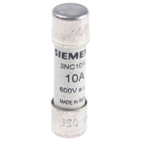 Siemens, 10A Cartridge Fuse, 10 x 38mm