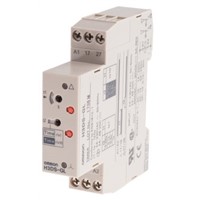 Omron Star Delta Timer Relay, 0.1  120 s, 2 Contacts, 24  230 V ac, 24  48 V dc - DPDT Switch