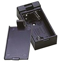 Takachi Electric Industrial AA Battery Holder, Press Stud Contact