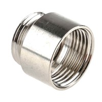 Lapp PG11 to M20 Cable Gland Adapter, Nickel Plated Brass