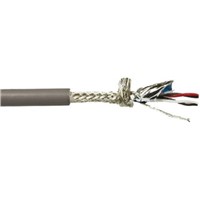 Alpha Wire 2 Pair Screened Multipair Industrial Cable 0.09 mm2(CE) Grey 30m XTRA-GUARD FLEX Series