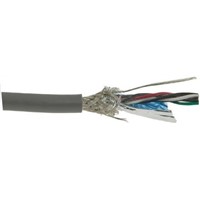 Alpha Wire 3 Pair Screened Multipair Industrial Cable 0.14 mm2(CE) Grey 30m XTRA-GUARD FLEX Series