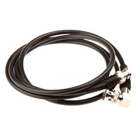 TE Connectivity Male BNC to Male BNC RG59 Coaxial Cable, 75