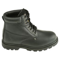 Dickies Cleveland Black Steel Toe Cap Men Safety Boots, UK 7, EU 41