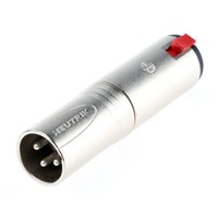 Neutrik Adapter, Female 1/4 in Stereo to Male XLR