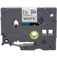 Brother Black on White Label Printer Tape, 9 mm Width, 8 m Length