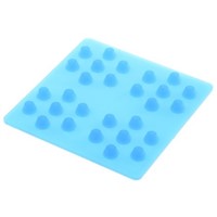 Taica 100mm Anti Vibration Mat SN-50 50kg Silicone +200C -40C 100 x 100mm 7mm Damping Pad 100mm