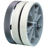 Baumer Encoder Wheel Circumference 20cm, 7mm Wheel Bore Plastic