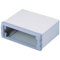 METCASE Unimet, Aluminium Project Box, Grey, 190 x 230 x 85mm