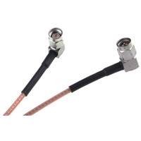 Radiall Male SMA to Male SMA RG316 Coaxial Cable, 50