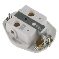 MK Electric MK white 1 Gang Plug Socket, 13A, Type G - British