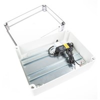 RF Solutions, 240 x 190 x 90mm, Plastic DIN Rail Enclosure Kit