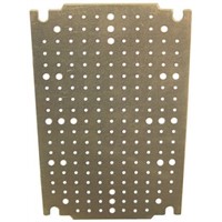 Legrand Perforated Mounting Plate for use with Atlantic Enclosure, Marina Enclosure