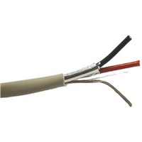 Belden 2 Core Screened Security Cable 0.33 mm2 CSA, Flame Retardant Non-Corrosive (FRNC) Sheath, 100m