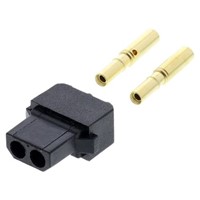 Datamate Connector Kit Containing 2 way SIL Female Shell, Crimps