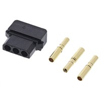 Datamate Connector Kit Containing 3 way SIL Female Shell, Crimps