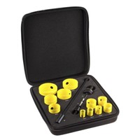 11 piece industrial HSS hole saw kit