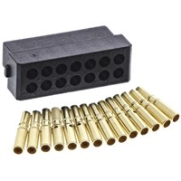 Datamate Connector Kit Containing 14 way DIL Female Shell, Crimps