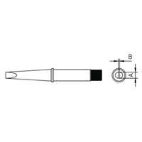 Weller CT5D7 Soldering Iron Tip for use with W61 Soldering Iron