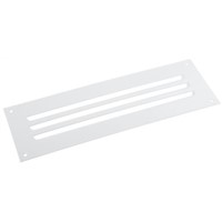 Grey Steel Vent Grille, 110 x 330mm