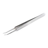 Bernstein 110 mm, Stainless Steel, Bent, Tweezers