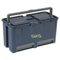 Raaco Compact 27 2 drawers Plastic Tool Box, 475 x 240 x 250mm