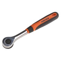 Bahco 3/8 in Socket Wrench, Square Drive With Ratchet Handle