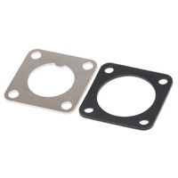 Flange mounting kit for plugs &amp;amp; sockets