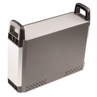 CAMDENBOSS 110 Series Ventilated, Aluminium Project Box, Grey, 220 x 300 x 100mm