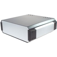 CAMDENBOSS 110 Series Ventilated, Aluminium Project Box, Grey, 246.6 x 175 x 80.4mm