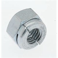 Aerotight, M12, Bright Zinc Plated Steel Aerotight Lock Nut