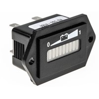 24Vdc LED battery meter, gel battery