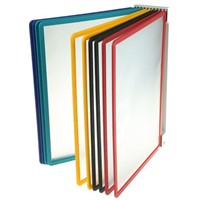 Durable Wall Mounted 10 Panel Presentation Folder