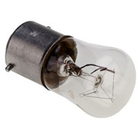 15 W GE GLS Incandescent Light Bulb, B22d, 230 V ac Clear Pygmy