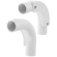 Schneider Electric Inspection Elbow Cable Conduit Fitting, PVC White 25mm nominal size