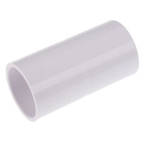 Schneider Electric Coupler Cable Conduit Fitting, White 20mm nominal size