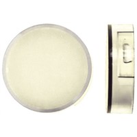 White Round Push Button Lens for use with A16 Series LED/Incandescent Lamp Push Button Switch