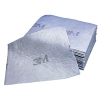 3M Oil Spill Absorbent Pad 142 L Capacity, 100 Per Package