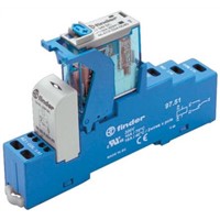 Finder, 24V dc SPDT Interface Relay Module, Cage Clamp Terminal , DIN Rail