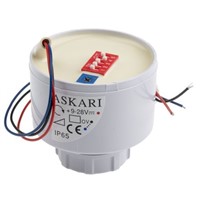 Fulleon Askari Panel White 32 Tone Electronic Sounder ,9  28 V dc, 92dB at 1 Metre, IP65